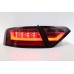 AUDI A5 B8 10-12 Red Smoke Light Bar LED Tail Lamp